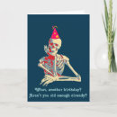 Recherche de os vœux cartes Squelette