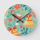 Recherche de cloche de noël horloges Motif