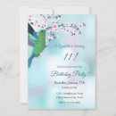Recherche de colibris invitations Turquoise