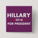 Suche nach hillary für präsidenten buttons Kampagne