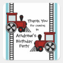 Recherche de pistes autocollants Rouge