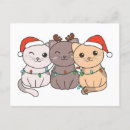 Recherche de christmas cat cartes postales Hiver