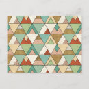 Recherche de dessins géométriques cartes postales Aquarelle