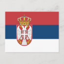 Recherche de drapeau serbie cartes postales Patriotique