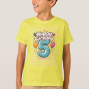 Suche nach geburtstagsthemen tshirts Fünfter geburtstag