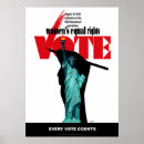 Recherche de vote femmes posters Droits des femmes