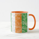 Recherche de symbole irlandais tasses Shamrock