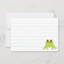 Suche nach frösche kleine grußkarten Frosch