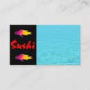 Recherche de l asie cartes visite Sushi