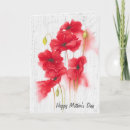 Suche nach rote mohnblumen karten Rustikal