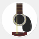 Recherche de guitare autocollants Acoustique