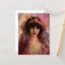 Recherche de femme vintage portraits cartes postales Pour elle