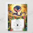 Suche nach schlangen party einladungen Aquarell