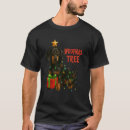 Recherche de noël de teckel tshirts Arbre