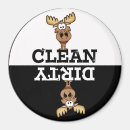 Suche nach elch cartoon magnete Niedlich