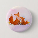 Recherche de renard de bébé badges Mère