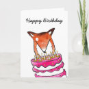 Suche nach niedlicher fuchs karten Rosa