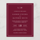 Suche nach monogramm m einladungen Bride