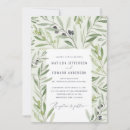Recherche de feuille olive invitations Couple
