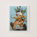 Recherche de clown puzzles Illustration