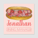 Recherche de mer badge identification Restaurant
