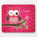Suche nach rosa eule mousepads Girly