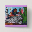 Recherche de monstre badges Illustration