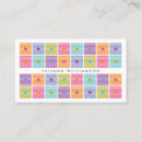 Recherche de motif de tissu cartes visite Pour elle