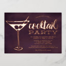 Recherche de cocktail martini de cocktails invitations Célébration