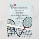 Recherche de badminton invitations Net