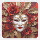 Suche nach rote maske aufkleber Mardi gras