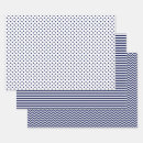 Recherche de pois papier cadeau Bleu et blanc
