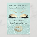 Recherche de yeux verts cartes postales Maquillage