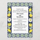 Recherche de italien mariage invitations Citrons