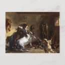 Recherche de delacroix cartes postales Chasse
