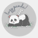 Recherche de panda drôle autocollants Mignon