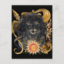 Recherche de astrologie zodiaque cartes postales Lion