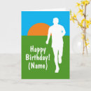 Recherche de jogger vœux cartes Sports