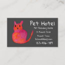 Suche nach boarding visitenkarten Katze