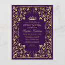 Recherche de vintage quinceanera invitations Quinceañera