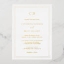Recherche de traditionnel mariage invitations Feuille d'or