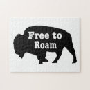 Recherche de bison puzzles Animaux