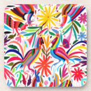 Recherche de motif mexicain dessous de verres Otomi