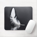 Suche nach weiße feder mousepads Schwarz