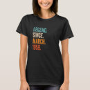 Suche nach legende seit 1959 tshirts März