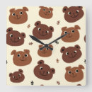 Recherche de murale dange horloges Animal
