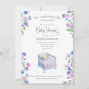 Recherche de pois doux invitations Bleu
