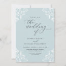 Recherche de mint mariage invitations Vintage