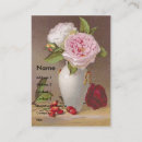 Suche nach vase visitenkarten Rose