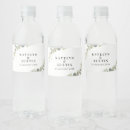 Recherche de mariage eau étiquettes Élégant